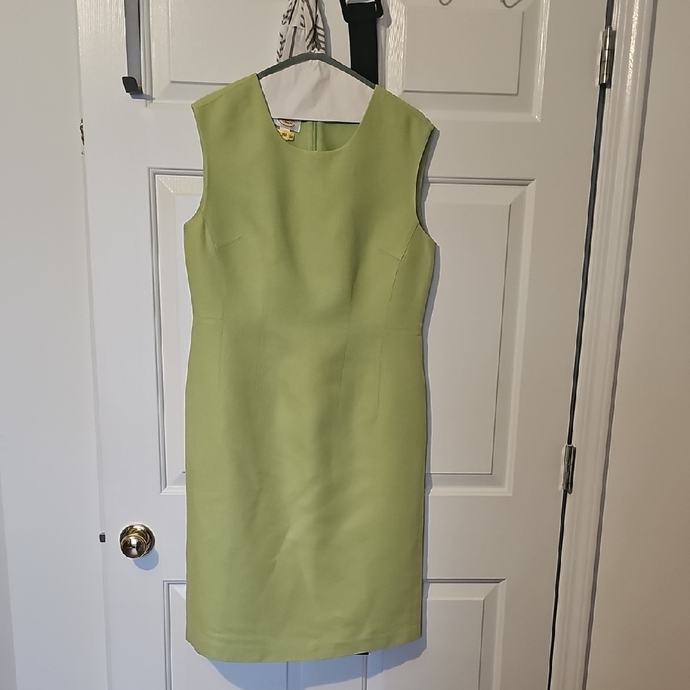 Talbots Light Green Midi Dress